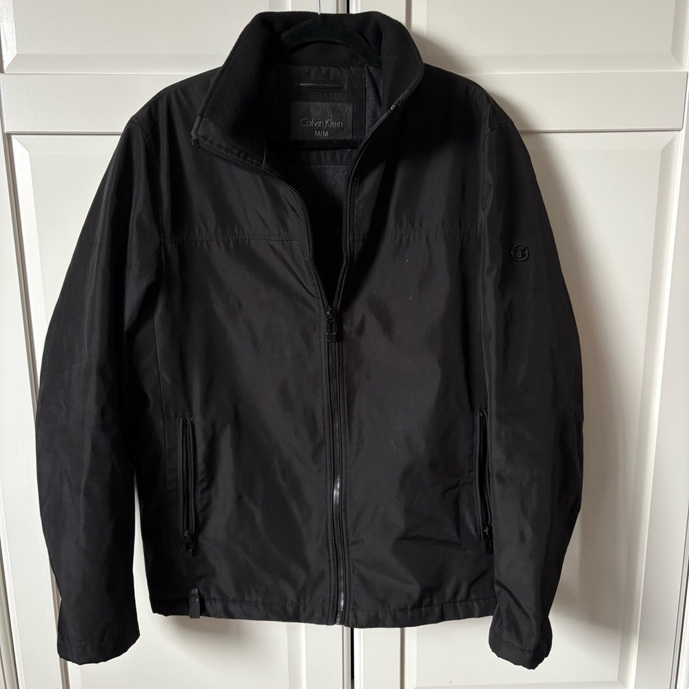 Calvin Klein Men's Black Jacket